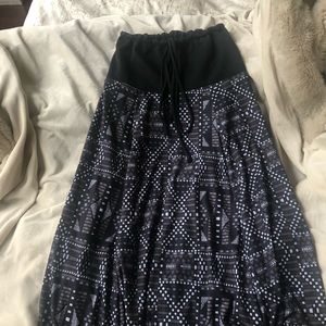 Prana strapless dress